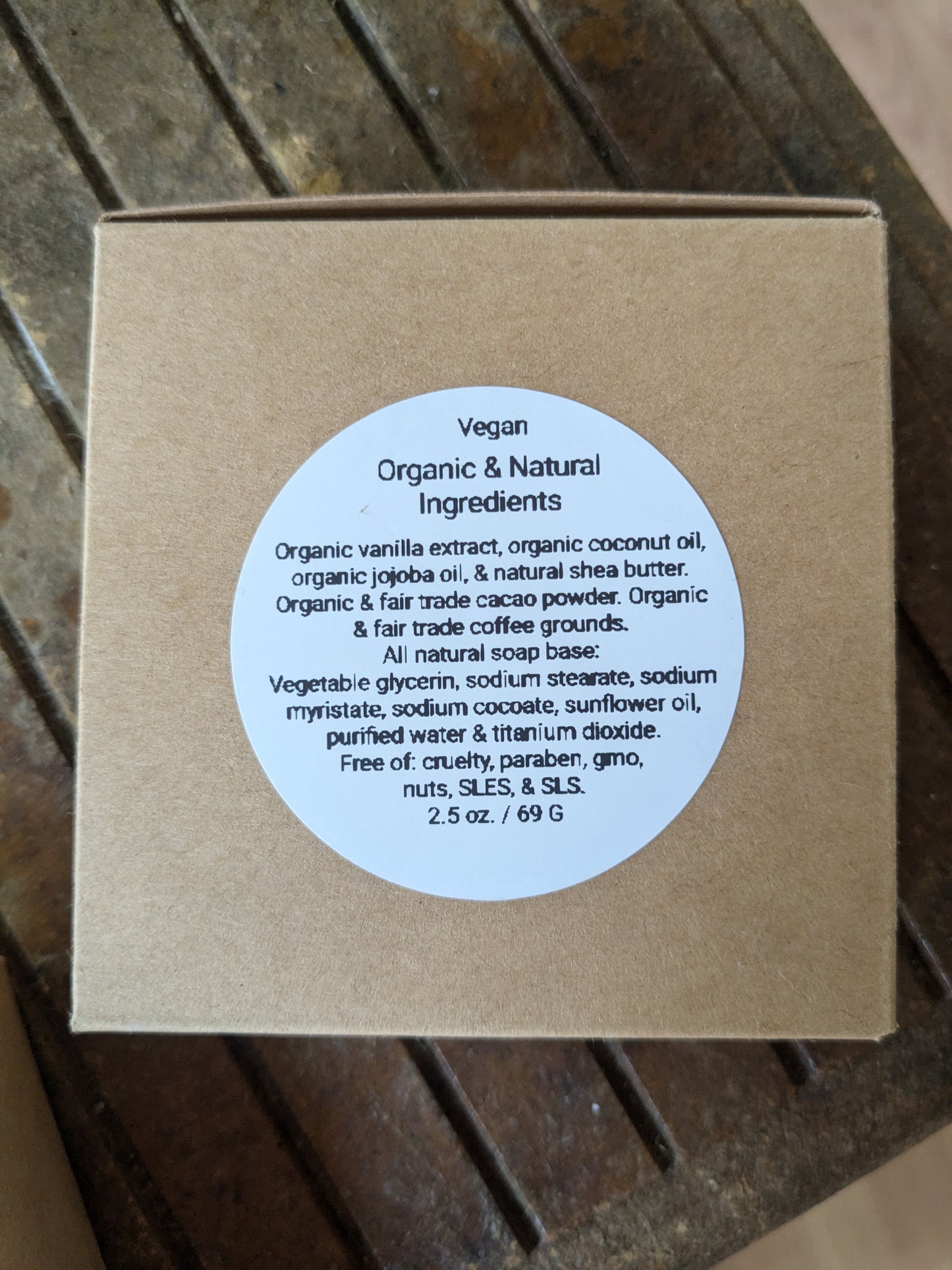 Organic Coffee & Chocolate Soap